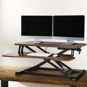 SportZone.co.nz Furniture > Office > Desks Artiss Standing Desk Riser Height Adjustable Rustic Brown 80CM Artiss Standing Desk Riser Height Adjustable Rustic Brown 80CM