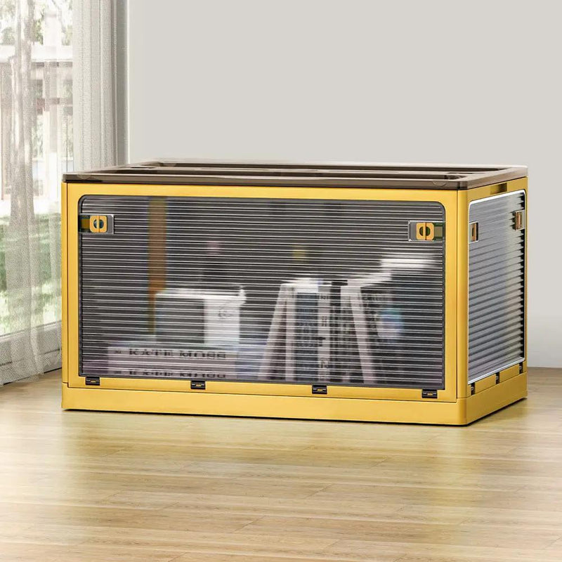 Artiss Storage Box Container Foldable Stackable 5 Sides Open Transparent 115L by SportZone.co.nz