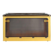 Artiss Storage Box Container Foldable Stackable 5 Sides Open Transparent 115L by SportZone.co.nz