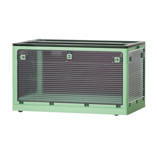 Artiss Storage Box Container Foldable Stackable 5 Sides Open Transparent 140L by SportZone.co.nz