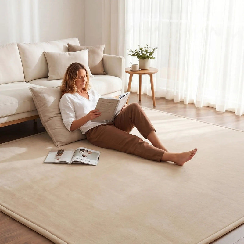 SportZone.co.nz Home & Garden > Rugs > Floor Rugs Artiss Tatami Mat Floor Mattress 3cm Thick Futon Mattresses Mellow Mat Rugs Living Room Beige Artiss Tatami Mat Floor Mattress 3cm Thick Futon Mattresses Mellow Mat Rugs Living Room Beige