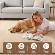 SportZone.co.nz Home & Garden > Rugs > Floor Rugs Artiss Tatami Mat Floor Mattress 3cm Thick Futon Mattresses Mellow Mat Rugs Living Room Beige Artiss Tatami Mat Floor Mattress 3cm Thick Futon Mattresses Mellow Mat Rugs Living Room Beige