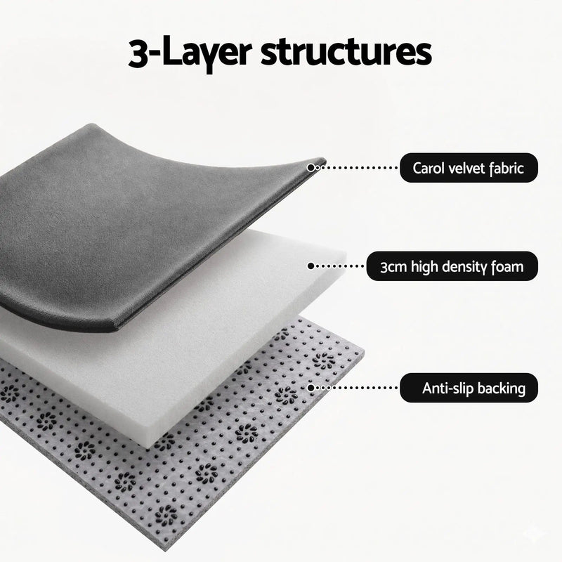 SportZone.co.nz Home & Garden > Rugs > Floor Rugs Artiss Tatami Mat Floor Mattress 3cm Thick Futon Mattresses Mellow Mat Rugs Living Room Grey Artiss Tatami Mat Floor Mattress 3cm Thick Futon Mattresses Mellow Mat Rugs Living Room Grey