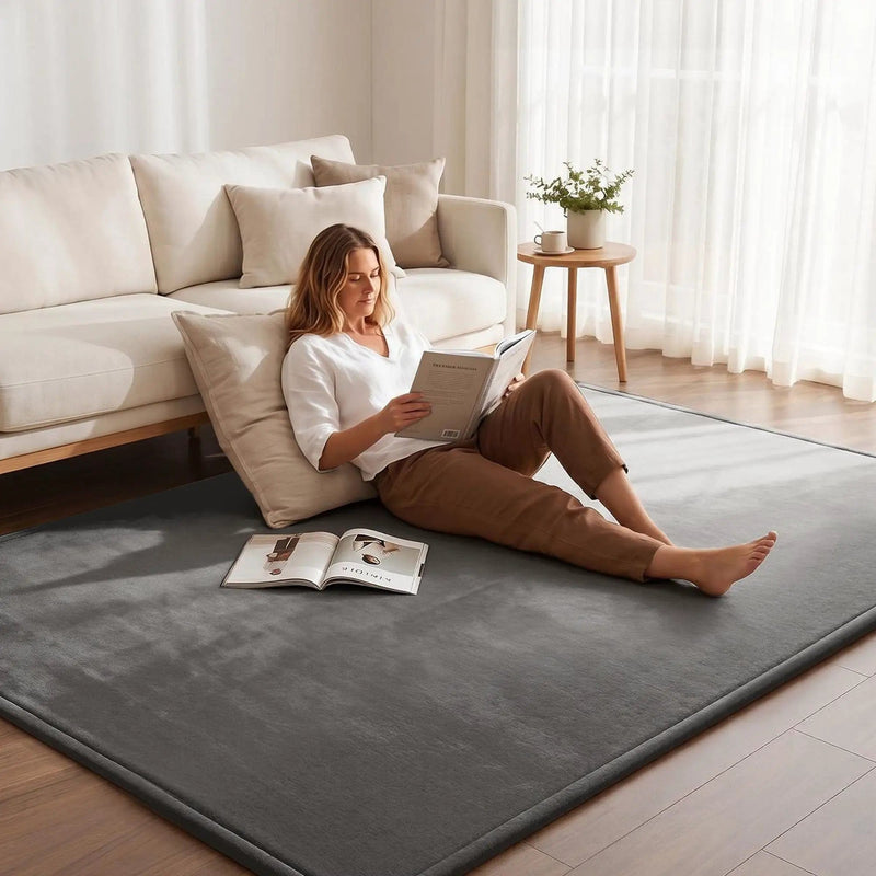 SportZone.co.nz Home & Garden > Rugs > Floor Rugs Artiss Tatami Mat Floor Mattress 3cm Thick Futon Mattresses Mellow Mat Rugs Living Room Grey Artiss Tatami Mat Floor Mattress 3cm Thick Futon Mattresses Mellow Mat Rugs Living Room Grey