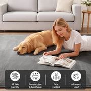 SportZone.co.nz Home & Garden > Rugs > Floor Rugs Artiss Tatami Mat Floor Mattress 3cm Thick Futon Mattresses Mellow Mat Rugs Living Room Grey Artiss Tatami Mat Floor Mattress 3cm Thick Futon Mattresses Mellow Mat Rugs Living Room Grey