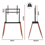SportZone.co.nz Furniture > Living Room > TV Units Artiss TV Stand 32-75 inch LED LCD Screen Wooden Floor Easel Height Adjustable Artiss TV Stand 32-75 inch LED LCD Screen Wooden Floor Easel Height Adjustable