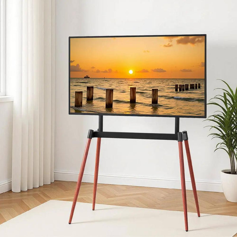 SportZone.co.nz Furniture > Living Room > TV Units Artiss TV Stand 32-75 inch LED LCD Screen Wooden Floor Easel Height Adjustable Artiss TV Stand 32-75 inch LED LCD Screen Wooden Floor Easel Height Adjustable
