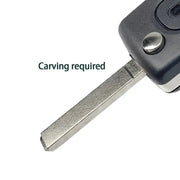 Habicare Flip Remote Car Key HU83 VA2 for Citroen C2–C6 & Peugeot 207–807 Flip Remote Car Key HU83 VA2 for Citroen C2–C6 & Peugeot 207–807