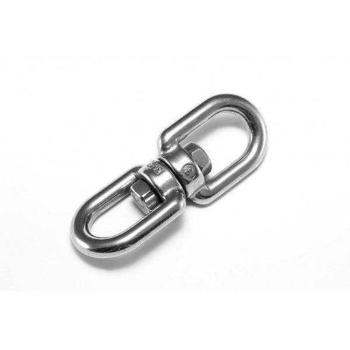 Swivel - Mooring - 8mm, marine grade stainless steel 316 swivel eye-eye fitting for mooring applications.