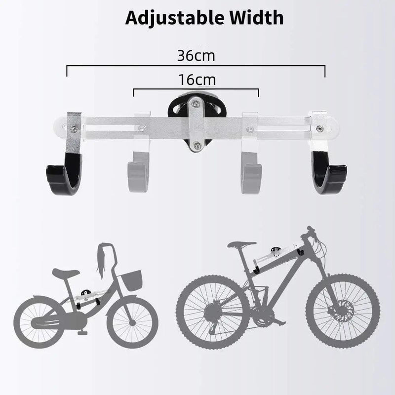 Bike Wall Mount Adjustable by salelink.co.nz