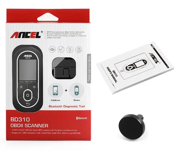 Ancel BD310 Bluetooth 4.0 OBD2 Scanner Auto Digital Gauge by salelink.co.nz