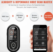 Ancel BD310 Bluetooth 4.0 OBD2 Scanner Auto Digital Gauge by salelink.co.nz
