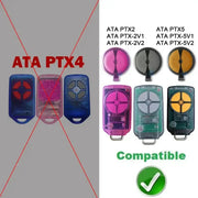 Habicare ATA PTX5 PTX5v2 433.92MHz Rolling Code Garage Door Remote Transmitter ATA PTX5v2 433.92MHz Rolling Code Garage Door Remote