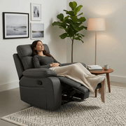 BroDeals Arm Chairs, Recliners & Sleeper Chairs Luxe Rhino Recliner Chair -Supersuede Luxe Rhino Recliner Chair -Supersuede