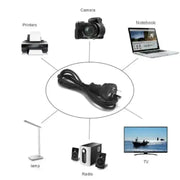 AU Plug IEC C7 Figure-8 Power Cord for Laptop by Habicare
