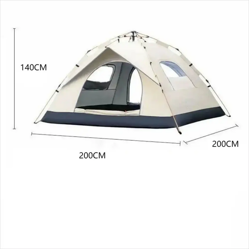 Automatic Quick-Open Camping Tent (2 sizes available) by Habicare