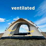 Automatic Quick-Open Camping Tent (2 sizes available) by Habicare