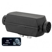 Autoterm 2D 12v RV Diesel Heater Single Outlet with digital controller and ducting.