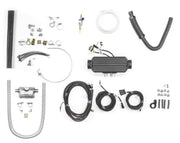 Autoterm 4D Diesel Heater- Single Marine Outlet components including installation kit, ducts, and wiring.