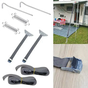 Awning Tie Down Straps (with tensioner) for Caravans & RV's by Habicare