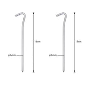 Awning Tie Down Straps (with tensioner) for Caravans & RV's by Habicare