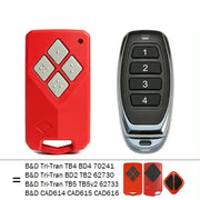 Habicare 433MHz Garage Door Remote For BD Tri Tran TB5 TB5v2 TB2 TB4 BD2 BD4 433MHz Garage Door Remote For BD Tri Tran TB5 TB2 TB4