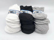(36 Pairs) MIX colour Thin Ankle Socks M7-11/ W9-13 by dealonline.co.nz