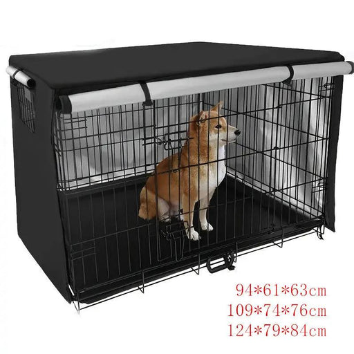 Waterproof Oxford Cloth Dog Crate Cover 3 Sizes Optional by dealonline.co.nz