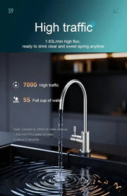 Action Outdoors Limited Plastic Non-water Tank Reverse Osmosis Water Purifier Plastic Non-water Tank Reverse Osmosis Water Purifier