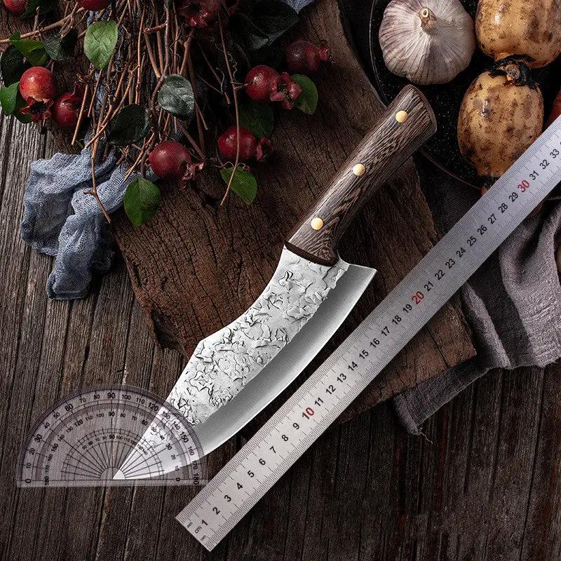 Stainless Manganese Steel Meat Cleaver Forged And Slaughtered Knife with cover by China Dropship