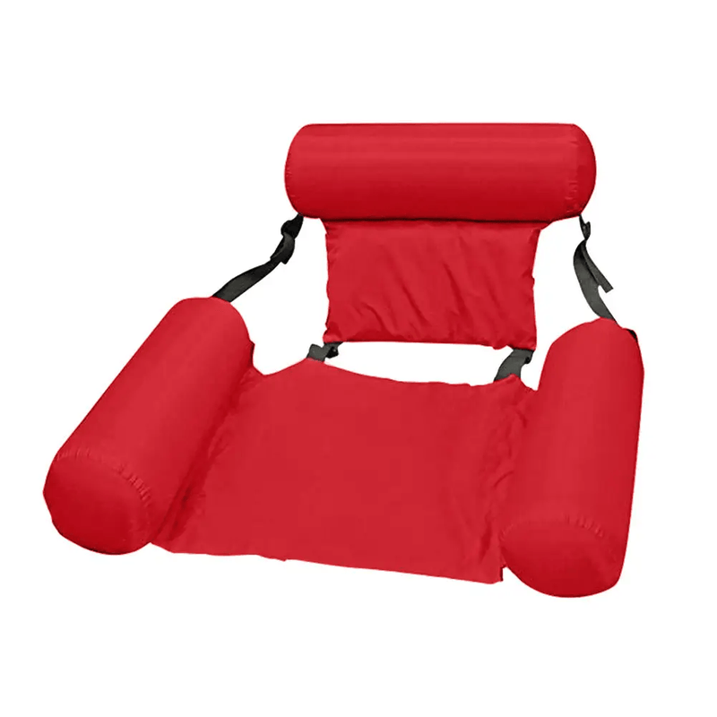 Foldable Inflatable Floating Hammock With Backrest And Footrest by Action Outdoors Limited