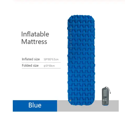 Ultralight Inflatable Camping Sleeping Pad For Backpacking
