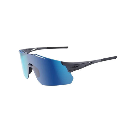 Euro Cycling NZ ACCESSORIES Limar Eyewear Theros Matt Titanium Blue Limar Theros Frameless Cycling Sunglasses Titanium Blue