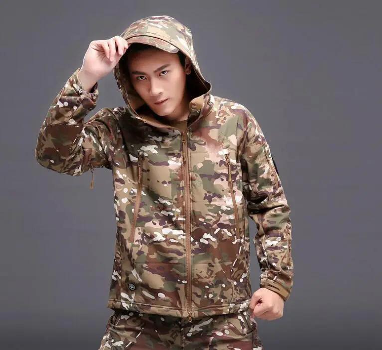 TAD Softshell Outdoor Jacket, Waterproof 3-in-1 Camouflage by Mead's Supply & Equipment Outfitters limited