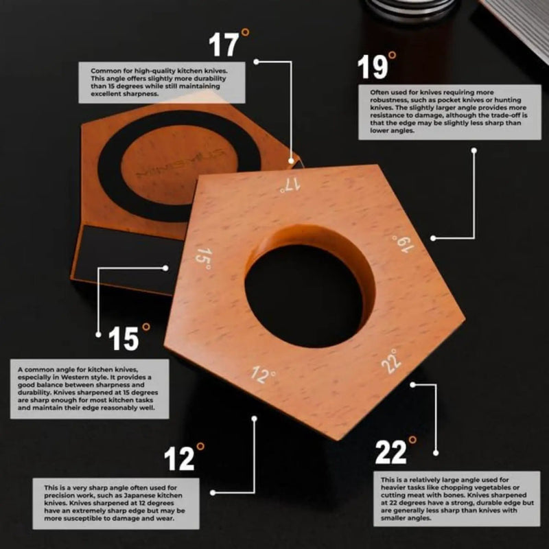 Rolling Knife Sharpener Kit 5 Magnetic Angles 12 Degrees, 15 Degrees, 17 Degrees, 19 Degrees, 22 Degrees. Professional Rolling Knife Sharpening Tool Perfect For Kitchen, Chef, Pocket & Serrated Knives by China Dropship
