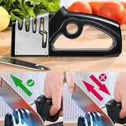 4 In1 Knife Sharpener Kitchen Grinder Diamond Knives For Sharp Scissors Tool UK by China Dropship