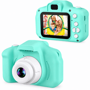 techplus Kids Digital Camera 1080P HD – Mini Waterproof Camera with 2.4-Inch Screen Blue Pink Green Kids Digital Camera 1080P HD – Mini Waterproof Camera with 2.4-Inch Screen Blue Pink Green