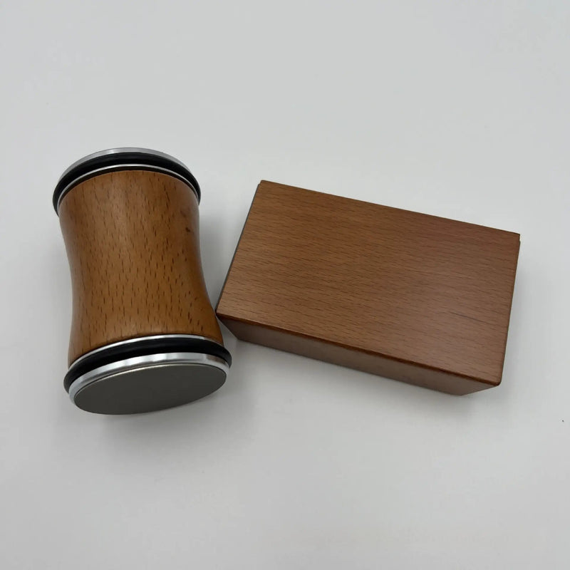 Solid Wood-Aluminum Alloy Emery Rolling Whetstone Wood Color by China Dropship