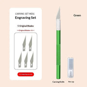 Aluminum Alloy Carving Knife Set Graver 13pc Steel Aluminum Alloy by China Dropship