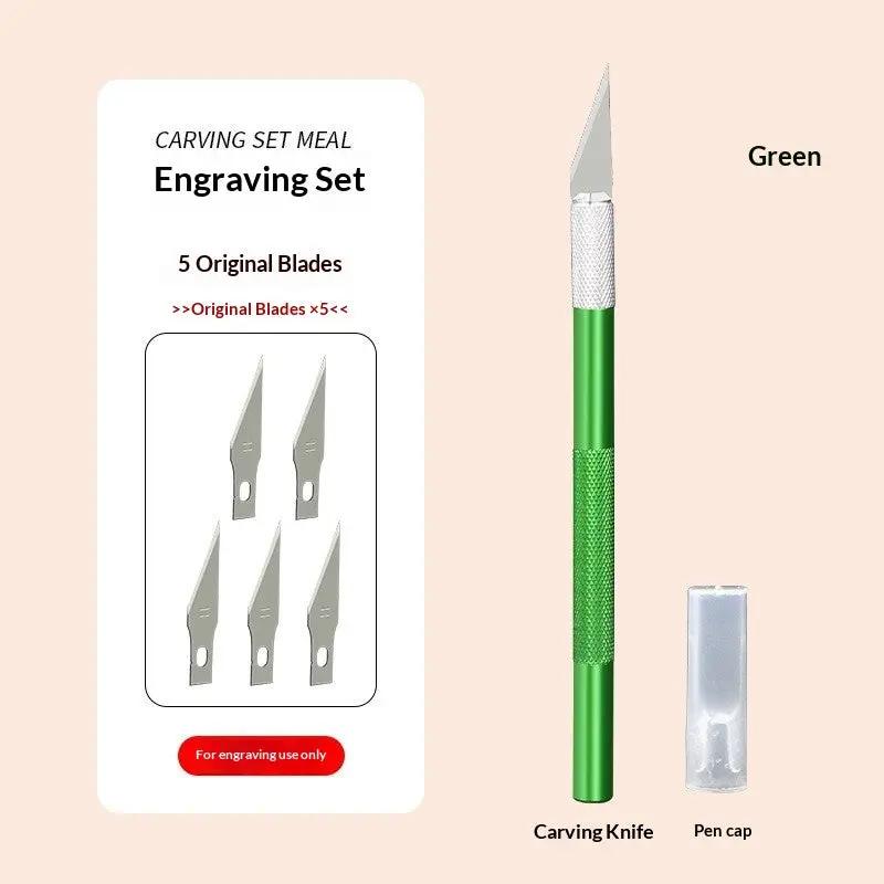 Aluminum Alloy Carving Knife Set Graver 13pc Steel Aluminum Alloy by China Dropship
