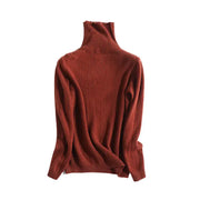 Women's 100% Merino Wool Turtleneck Sweater - Slim Fit, High Neck | Autumn Winter Layering by Mead's Supply & Equipment Outfitters limited