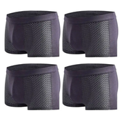 Men's Modal Boxer Shorts — Breathable Mesh Mid-Waist Underwear | Single & 4-Pack by Mead's Supply & Equipment Outfitters limited