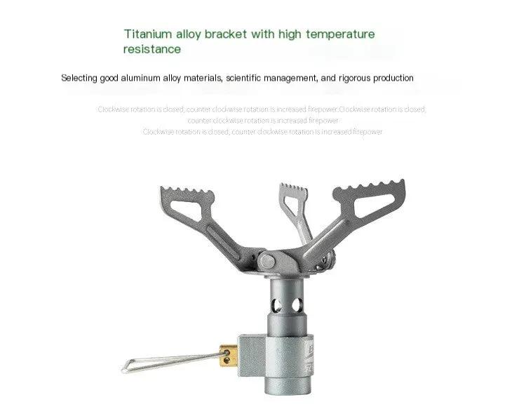 BRS-3000T Portable Outdoor Titanium Gas Stove by Mead's Supply & Equipment Outfitters limited