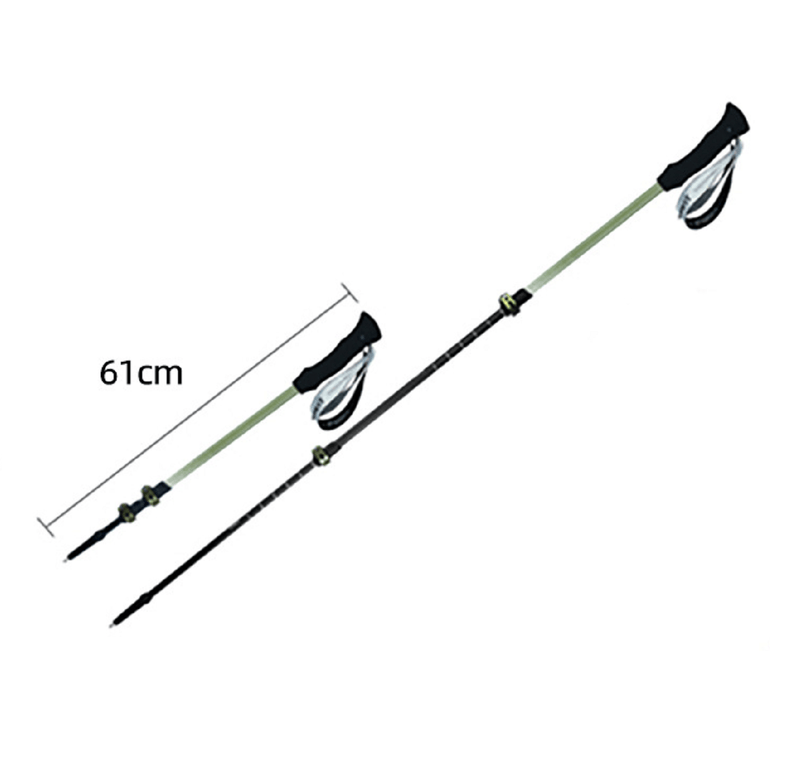 ECOTREK Carbon Fibre Hiking Poles – Ultra-Lightweight 3-Section Adjustable Trekking Poles LBDS11687 Carbon Fibre Hiking Poles – Ultra-Lightweight 3-Section Adjustable Trekking Poles LBDS11687