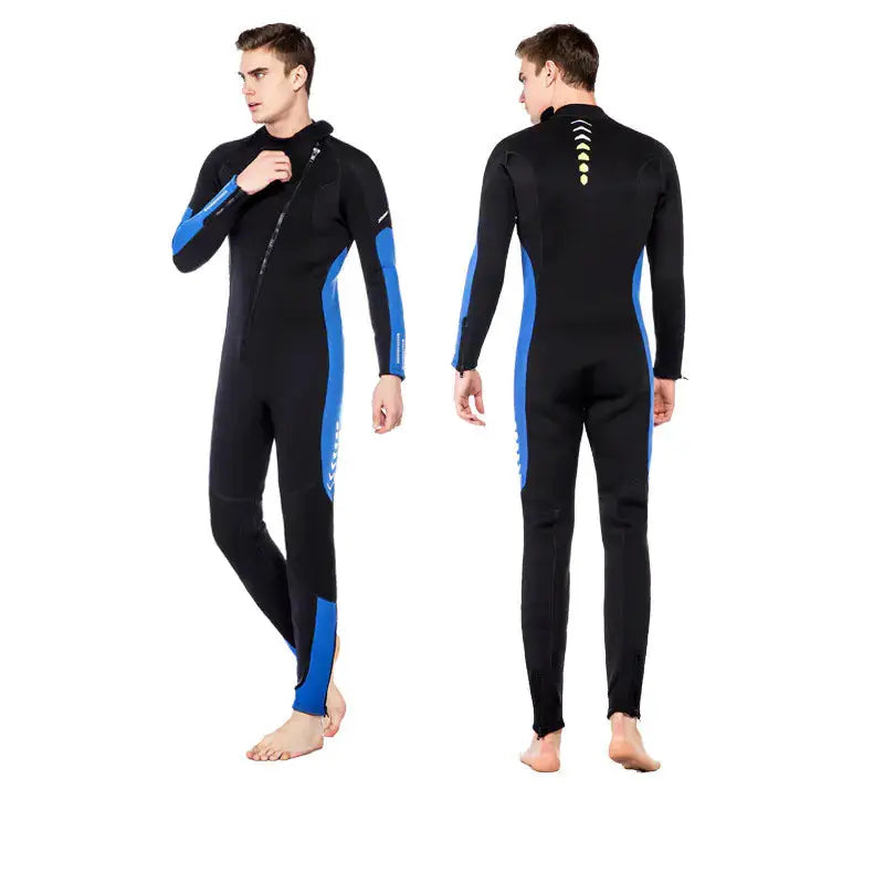 One-Piece Neoprene Wetsuit - Warm Surfing & Diving Suit for All Seasons | Unisex Athletic Wear by Mead's Supply & Equipment Outfitters limited