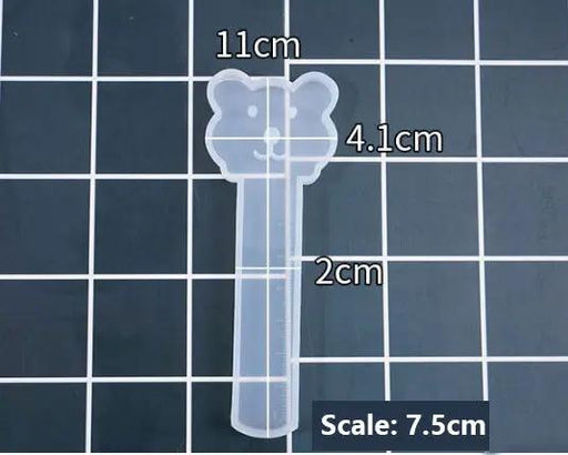 DIY Ruler Moulds Epoxy Resin Moulds Jewelry Making DIY Craft Tools - Little Bear Ruler by Resin Art NZ