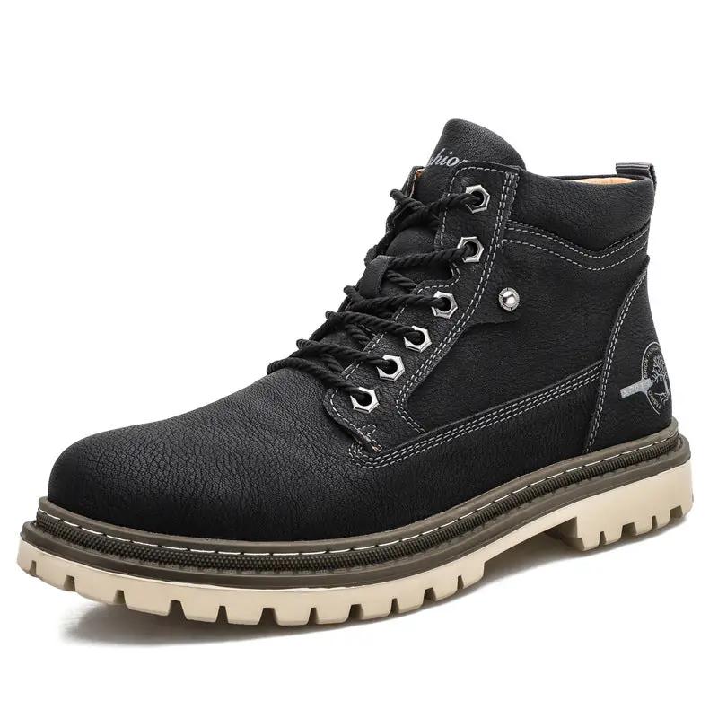 Mead's Supply & Equipment Outfitters limited Men's Footwear Men's High-Top Martin Boots, Lace-Up Ankle Boots Men's High-Top Martin Boots, Lace-Up Ankle Boots