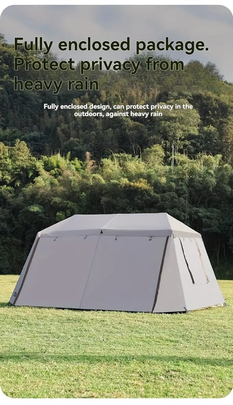 Family Tent Automatic Tent –Double Layers PU3000+ Waterproof,Two Bedroomsu LCF01620 by ECOTREK