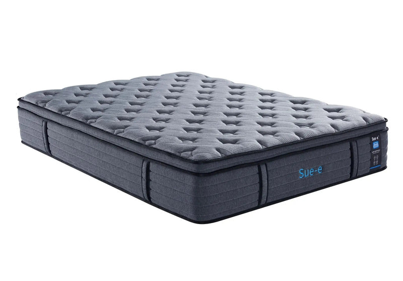 'Comfortably' 7 zones pocket spring mattress with memory foam Double Size by sue-e furniture