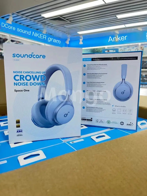 Soundcore Space One Wireless Bluetooth Headphones A3035 by Action Outdoors Limited